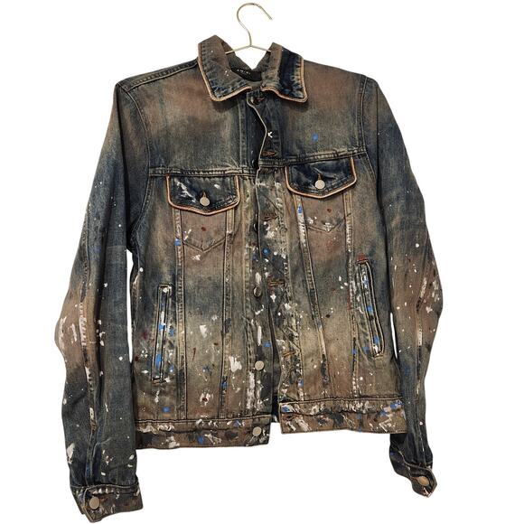 Amiri Artist Trucker Denim jacket size medium - Picture 4 of 11